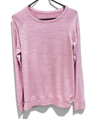 Buffalo David Bitton Heather Pink Lightweight Sweatshirt Size S